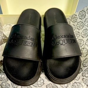 Alexander McQueen Slides